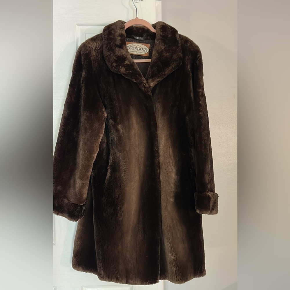 Overland Sheared Beaver Fur Coat